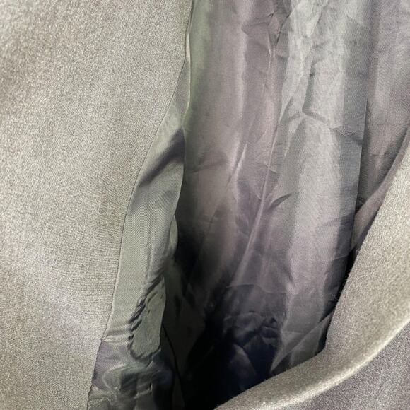 Tahari ASL Grey One-Button Long Sleeve Blazer Jacket Women's Size 12 - Picture 6 of 8